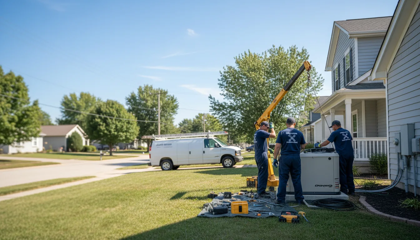 Generator Installation in Edinburg, PA near me